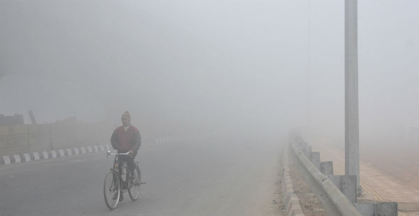 Fog in North India