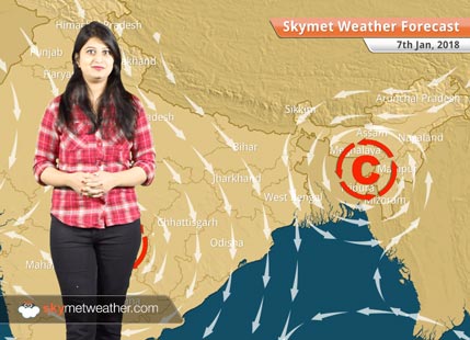 Weather Forecast for Jan 7: Rain in Andaman and Nicobar Islands, fog in Delhi, Punjab, Haryana