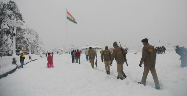 Snowfall over hilly states of North India