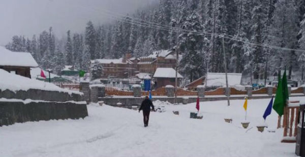 Gulmarg-snowfall