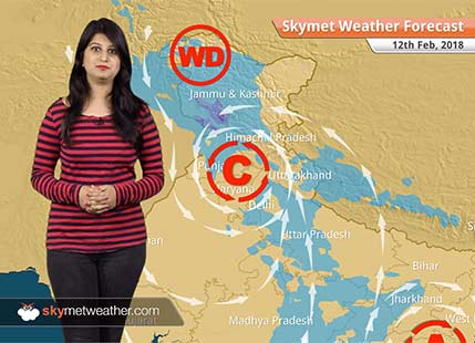 Weather Forecast for Feb 12: Snow in Kashmir, Himachal; Rain in Delhi, Chandigarh, Lucknow, Agra