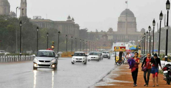 Rain in Delhi on Valentines Day