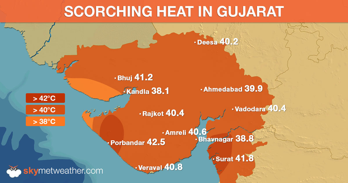 Record breaking heatwave broils Porbandar, Veraval in Gujarat