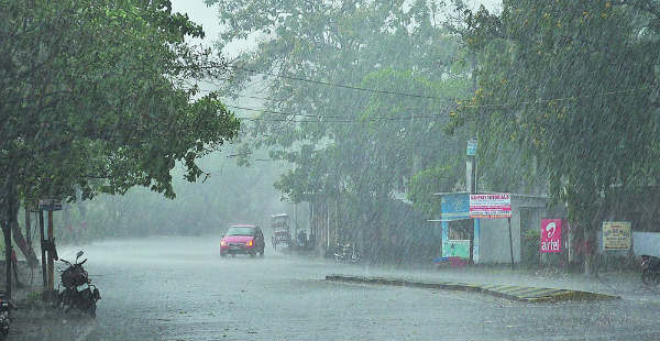 Pre-monsoon rains in India