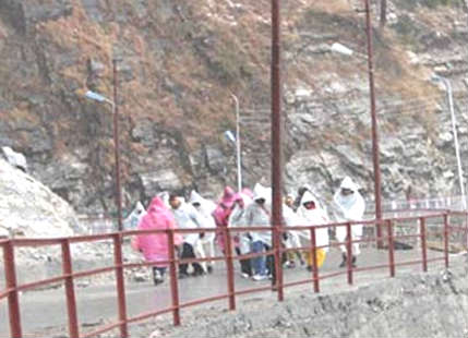 Rain in Vaishno_Devi