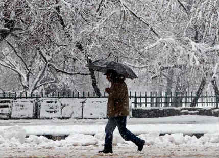 Rain-snow in Kashmir and Himachal