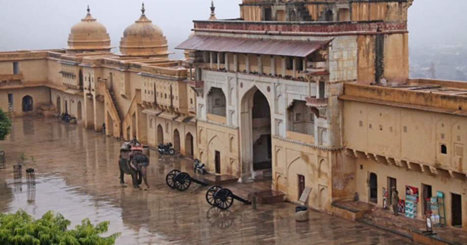 Jaipur rain-clouding