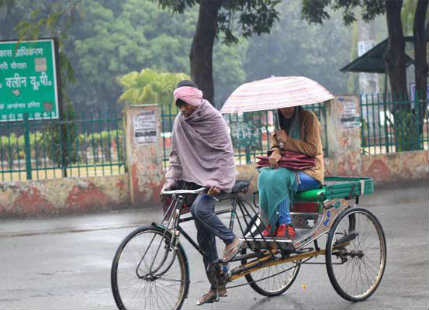 Rain in Meerut