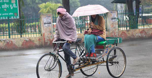 Rain in Meerut