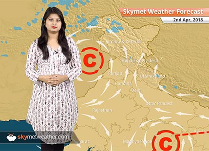 Weather Forecast for April 2: Rain in Chhattisgarh, Jharkhand; heatwave like condition in Gujarat, Maharashtra, Rajasthan