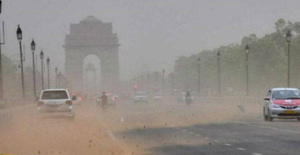 Dust storm in Delhi and NCR