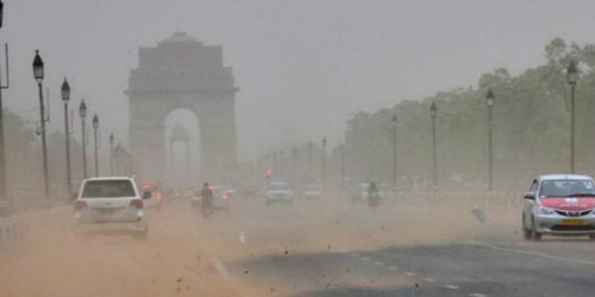 Dust Storm, Thunderstorm In Delhi To Abate Heatwave, Mercury To Dip ...