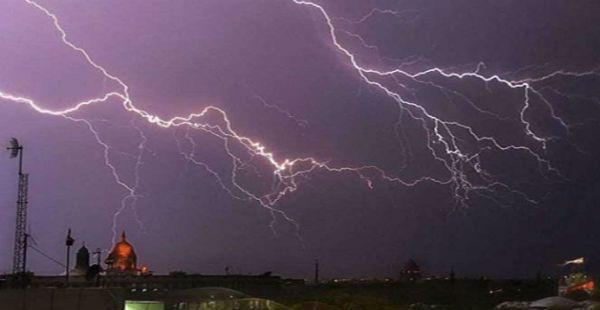 Lightning in Uttar Pradesh