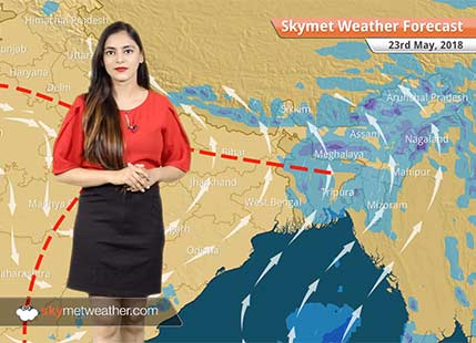 Weather Forecast for May 23: Rain in Karnataka, Kerala; Delhi, Mumbai to remain hot