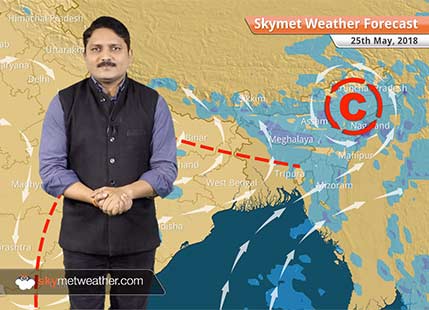 Weather Forecast for May 25: Heatwave in Rajasthan, Madhya Pradesh; rains in Kashmir, Himachal