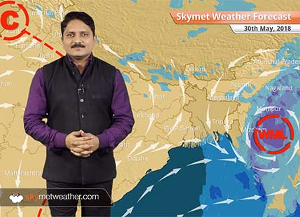 Weather Forecast for May 30: Heavy Monsoon rain in Kerala, Karnataka, dust storm in Delhi