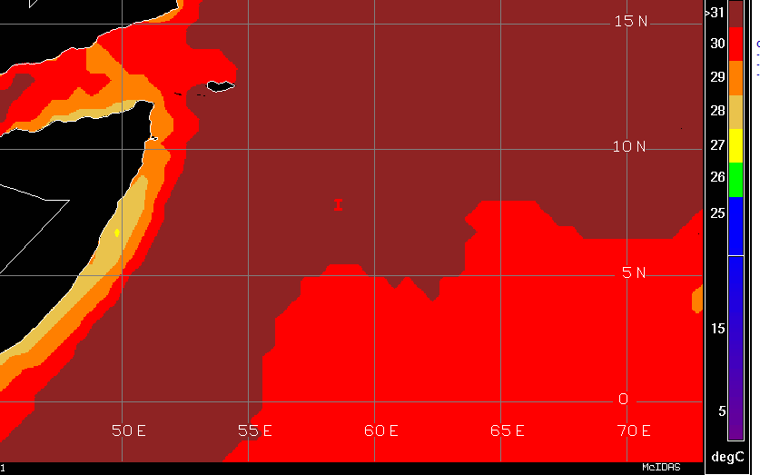 SST in Arabian Sea