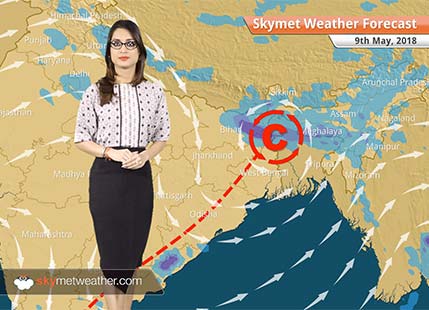 Weather Forecast for May 9: Rain in Bengaluru, Bihar, Northeast India, warm in Mumbai, Delhi, Kolkata, Chennai