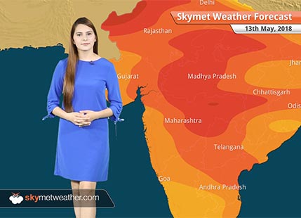 Weather Forecast for May 13: Dust storm, thundershowers over Chhattisgarh, East Madhya Pradesh, Vidarbha