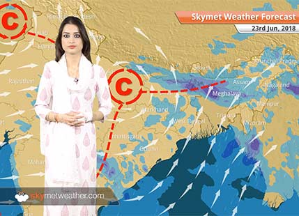 Weather Forecast for June 23: Rain in Mumbai, Goa, Karnataka, Kerala; hot in Delhi