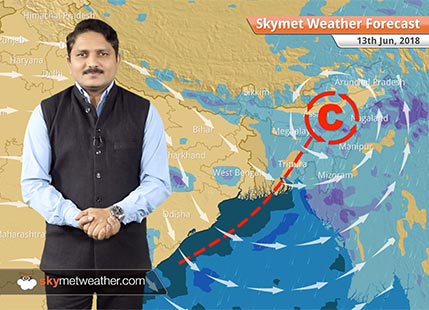 Weather Forecast for June 13: Rain in Madhya Pradesh, Chhattisgarh; Dry and hot weather in Delhi