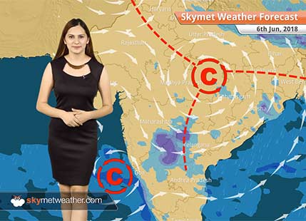 Weather Forecast for June 6: Rain in Mumbai, Kerala, Karnataka, Tamil Nadu, hot in Delhi