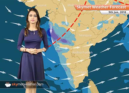 Weather Forecast for June 9: Monsoon in Mumbai soon, Rain in Karnataka, Maharashtra, Kerala