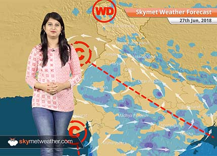 Weather Forecast for June 27: Rain in Delhi, Punjab, Haryana, West Uttar Pradesh