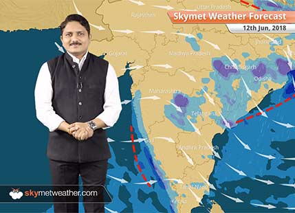 Weather Forecast for June 12: Rain in Karnataka, Kerala, Goa, East Madhya Pradesh, Chhattisgarh