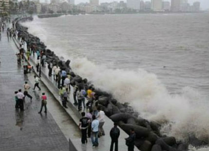 Showers in Mumbai