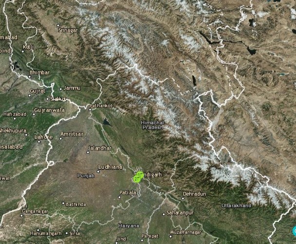 Lightning in Uttarakhand and Himachal Pradesh