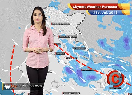 Weather Forecast for July 31: Good Monsoon rain in Lucknow, Patna, UP, Bihar, Uttarakhand