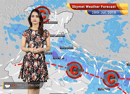 Weather Forecast for July 28: Rain in Delhi, Haryana, Uttarakhand, MP