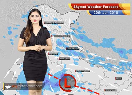 Weather Forecast for July 20: Cloudburst, landslides in Uttarakhand; Rain in Delhi, MP, Rajasthan