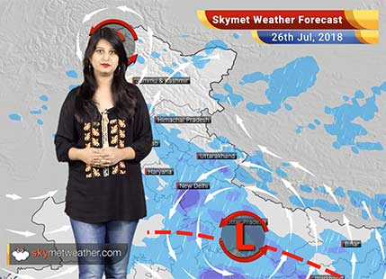 Weather Forecast for July 26: Rain in Delhi, Haryana, Patna, Ranchi