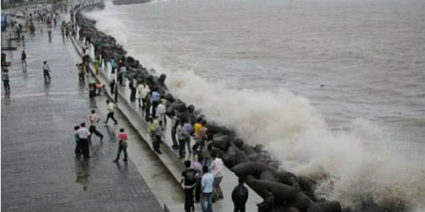 Showers in Mumbai