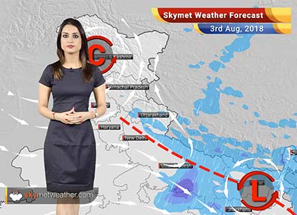 Weather Forecast for August 3: Monsoon rain in Lucknow, Patna, Kolkata; dry weather in Delhi