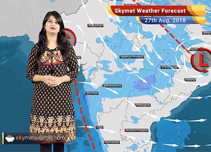 Weather Forecast for August 27: Rain in Delhi, Mumbai, Telangana, Andhra Pradesh