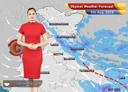 Weather Forecast for August 5: Heavy rain in Bihar, East UP, Jharkhand, West Bengal