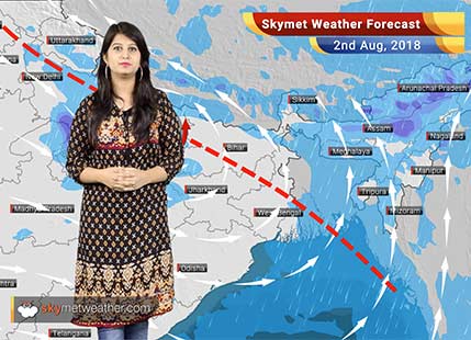 Weather Forecast for August 2: Rain in Ranchi, Patna, Varanasi, Allahabad, Gorakhpur