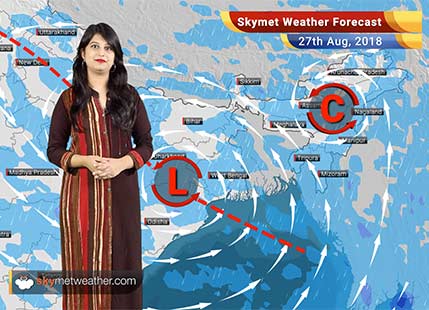 Weather Forecast for August 27: Rain in Delhi, Odisha, Vidarbha, Chhattisgarh