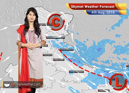 Weather Forecast for August 4: Rain in Uttarakhand, Bihar, Uttar Pradesh, Jharkhand