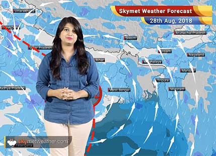 Weather Forecast for August 28: Rain in Madhya Pradesh, Uttar Pradesh, Delhi, Odisha, Uttarakhand