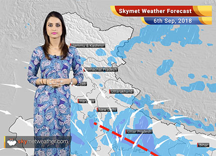 Weather Forecast for Sep 6: Rain in Odisha, MP, Chhattisgarh, UP