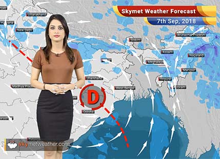 Weather Forecast for Sep 7: Rain in Bhubaneswar, Kolkata, Ranchi, Allahabad, Mumbai, Delhi