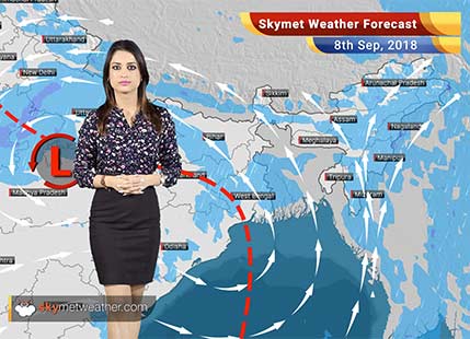 Weather Forecast for Sep 8: Monsoon Rain in MP, UP, Odisha, Rajasthan, Delhi