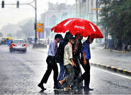 Rain in Delhi