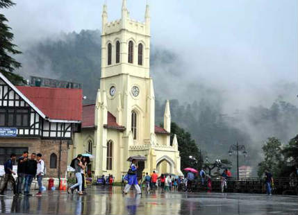 rain in shimla