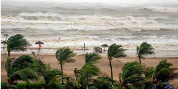 Cyclone in India