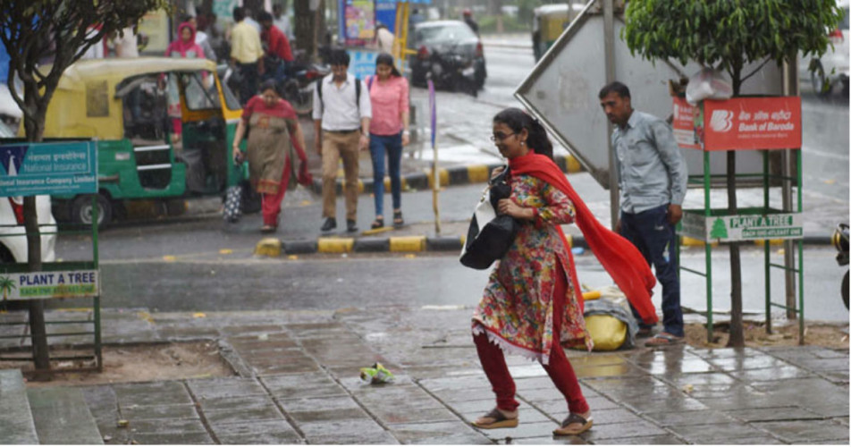 Delhi rains